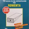 Sacchetti carta ROWENTA RH620-660 – ELETTRODELTA Supereva cf. 10 pz