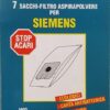 Sacchetti carta SIEMENS Smily VS01-G400-G500  cf. 7 pz